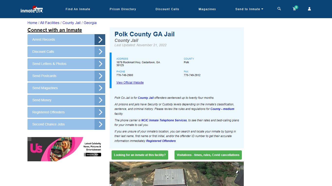 Polk County GA Jail - Inmate Locator - Cedartown, GA